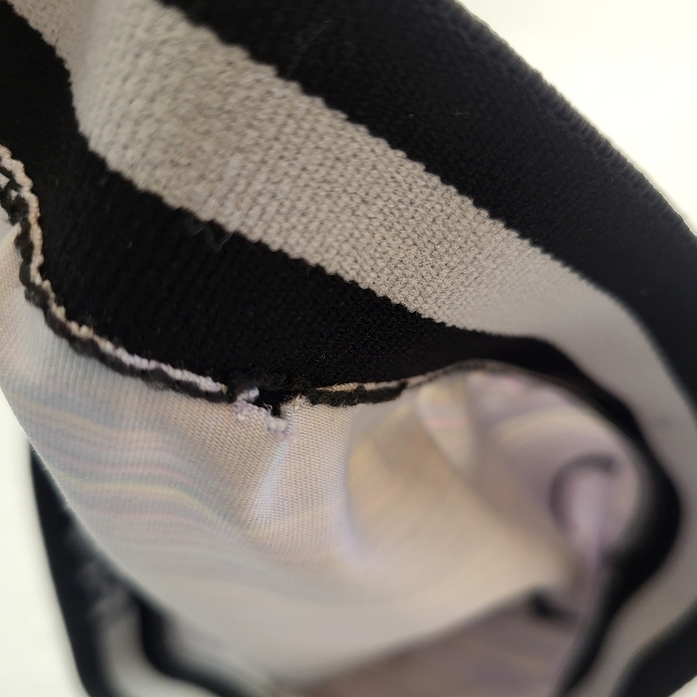 Soffe Fly Compression Shorts Purple Hued Stripes Women's Size Small - Picture 7 of 7